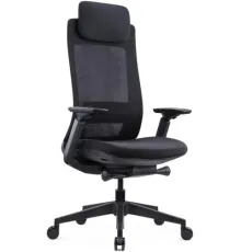 Офисное кресло SitZone VL002A сетка, ткань, пластик, черный