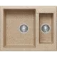 Кухонная мойка Polygran Brig-620 песочный 302