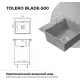 Кухонная мойка Polygran Blade 500 светло-серый