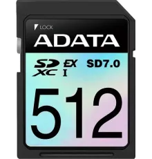Карта памяти ADATA Premier Extreme SDXC SD8.0 512GB SD512GEX3L2-C