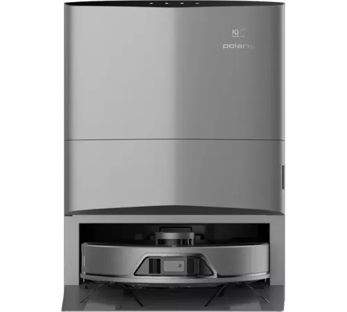 Робот-пылесос Polaris PVCRAC 7750 WIFI IQ Home серый