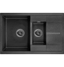 Кухонная мойка Granula 7802 шварц