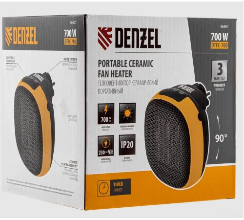 Тепловентилятор Denzel DTFC-700