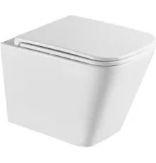 Унитаз подвесной Lemark Florex 9614001 белый глянец, с сиденьем