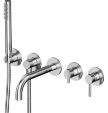 Смеситель Whitecross Y Y1240NIB брашированный никель