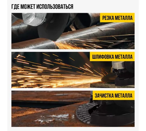 Угловая шлифмашина Kolner KAG 18-125BL-2K с 2-мя АКБ