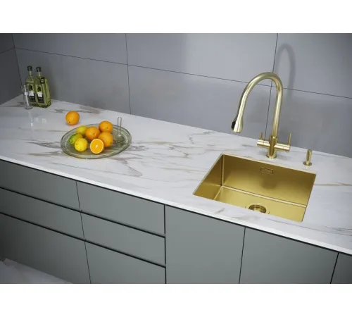 Смеситель Paulmark Lange La214212-LG светлое золото