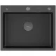 Кухонная мойка ARFEKA Eco AR 600*500 POP-UP BLACK PVD NANO DECOR