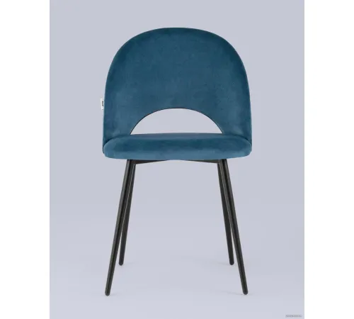 Стул Stool Group Меган AV 415-H58-08P велюр пыльно-синий