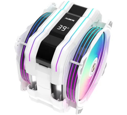 Кулер для процессора ALSEYE M120D W Plus белый