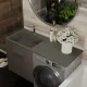 Умывальник Roxen Faber 110L 30010110L-DG серый