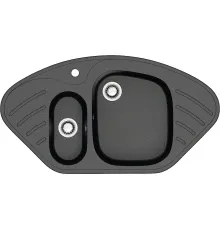 Кухонная мойка Berge BR-9550 черный матовый