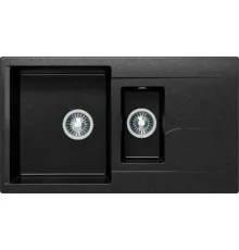 Кухонная мойка Polygran Brig-870 черный 16