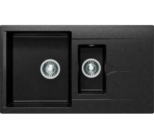 Кухонная мойка Polygran Brig-870 черный 16