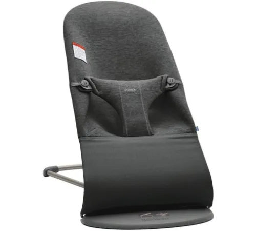 Шезлонг BabyBjorn Bliss 3D Jersey ткань, charcoal grey