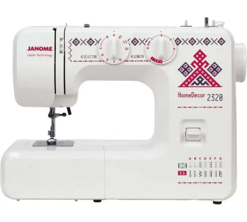 Электромеханическая швейная машина Janome HomeDecor 2320