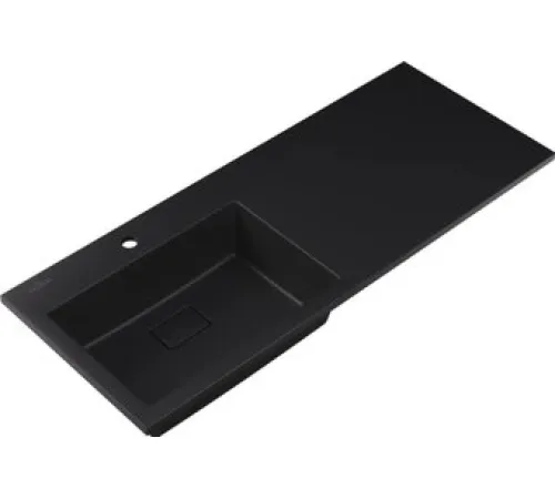Умывальник Roxen Faber 120L black 30010120L-B