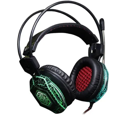 Наушники с микрофоном Оклик HS-L500G Toxic