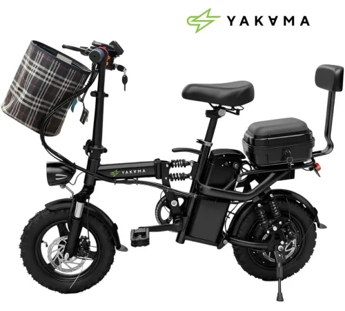 Электровелосипед Yakama R5 черный