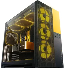 Корпус Geometric Future Model 5 Vent черный/желтый
