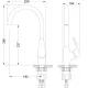 Смеситель Lemark Линара LM0405PBG