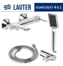 Смеситель Lauter Velvet 21СК6696С с лейкой Relexa Serene 21S00103