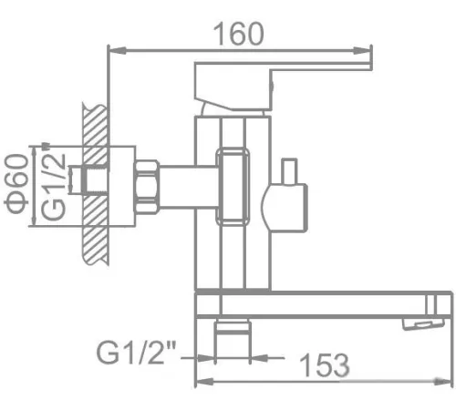 Смеситель Ledeme H716 L73216