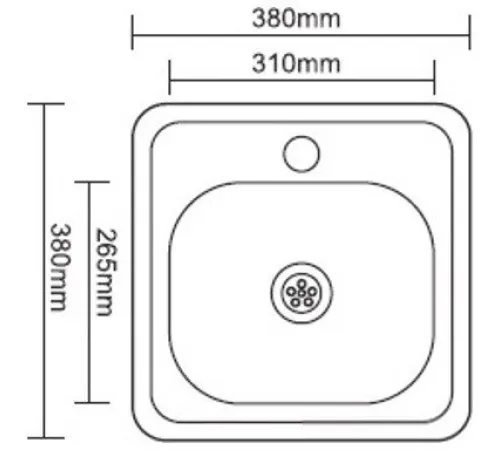 Кухонная мойка Ledeme L93838-6