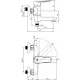 Смеситель Rubineta Deli-10/K SW D1PK08