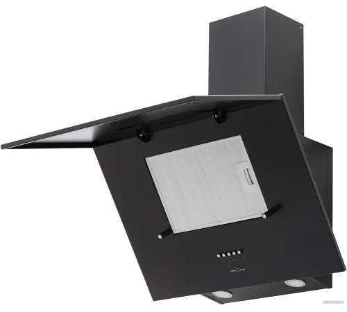 Кухонная вытяжка Krona Platte 600 Black PB черный