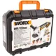 Угловая шлифмашина Worx WX800 с 2-мя АКБ, кейс