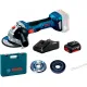 Угловая шлифмашина Bosch GWS 180-LI Professional 06019H9025 с 1-им АКБ, кейс