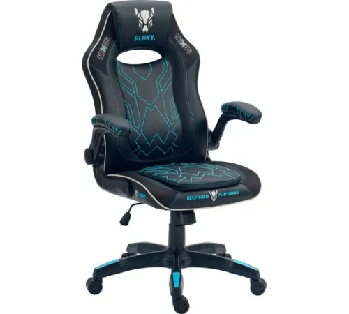 Игровое геймерское кресло FLOKY Nexus Black-Blue V2