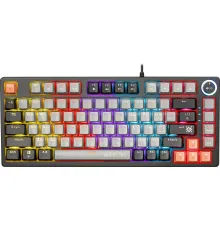 Клавиатура Defender Wildfire GK-213 серый/черный