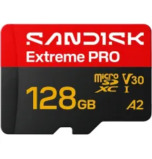 Карта памяти SanDisk Extreme Pro microSDXC 128GB SDSQXCJ-128G-GS6MA