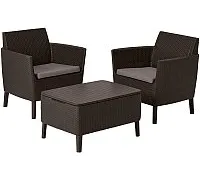 Набор садовой мебели Keter Salemo Balcony Set 236845 коричневый