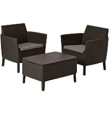 Набор садовой мебели Keter Salemo Balcony Set 236845 коричневый