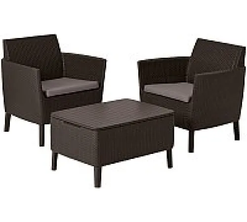 Набор садовой мебели Keter Salemo Balcony Set 236845 коричневый