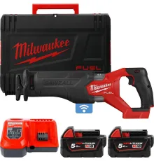 Сабельная пила Milwaukee Fuel M18 M18ONEFSZ-502X 4933478294 с 2-мя АКБ, кейс