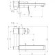 Смеситель Deante Arnika Titanium BQA D54L