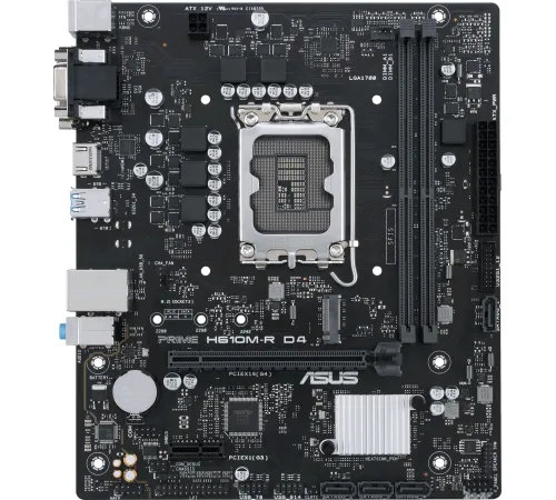 Материнская плата ASUS Prime H610M-R D4-SI