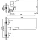 Смеситель Ledeme L2269B