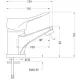 Смеситель Deante Vero BOW 021M