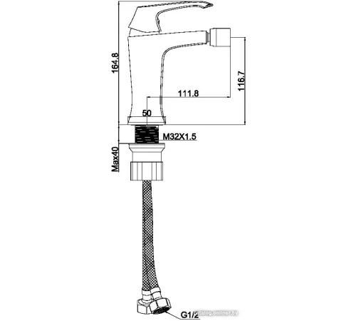 Смеситель Maxonor Pure Life PL5088-16