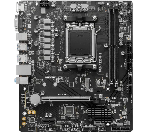 Материнская плата MSI PRO A620M-E