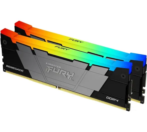 Оперативная память Kingston FURY Renegade RGB 2x8ГБ DDR4 4600 МГц KF446C19RB2AK2/16