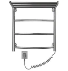 Полотенцесушитель Granula Классик 50x60 D32 с полкой и кнопкой левый