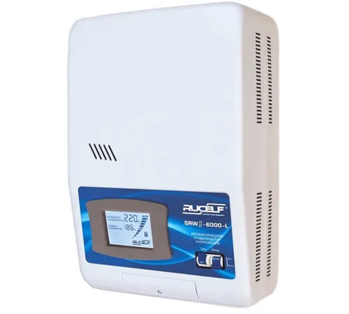 Стабилизатор напряжения Rucelf SRWII-6000-L