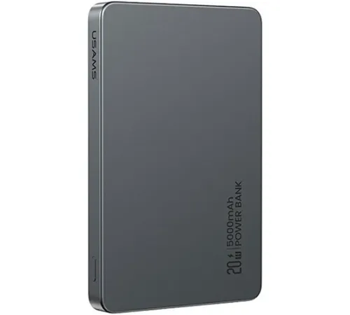 Внешний аккумулятор Usams CD231 5000mAh темно-серый