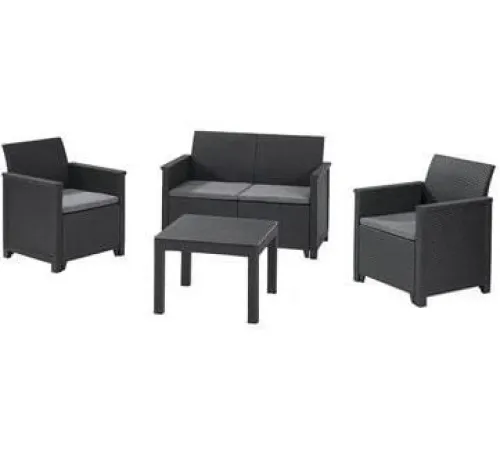 Набор садовой мебели Keter Emma 2 Seater графит